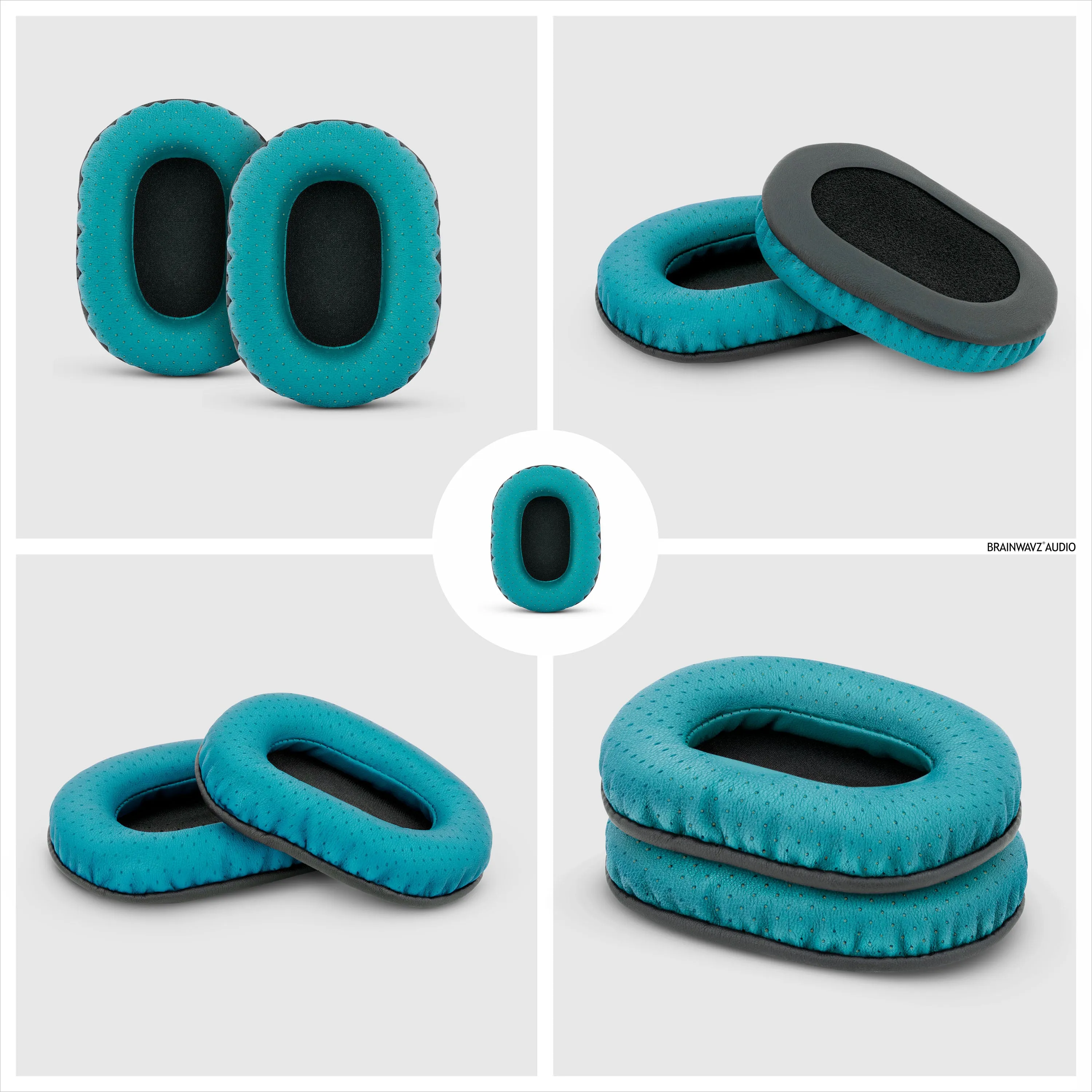 SONY MDR-7506 Perforated Replacement Earpads Also Suitable for V6, CD900ST Headphones (PERF)