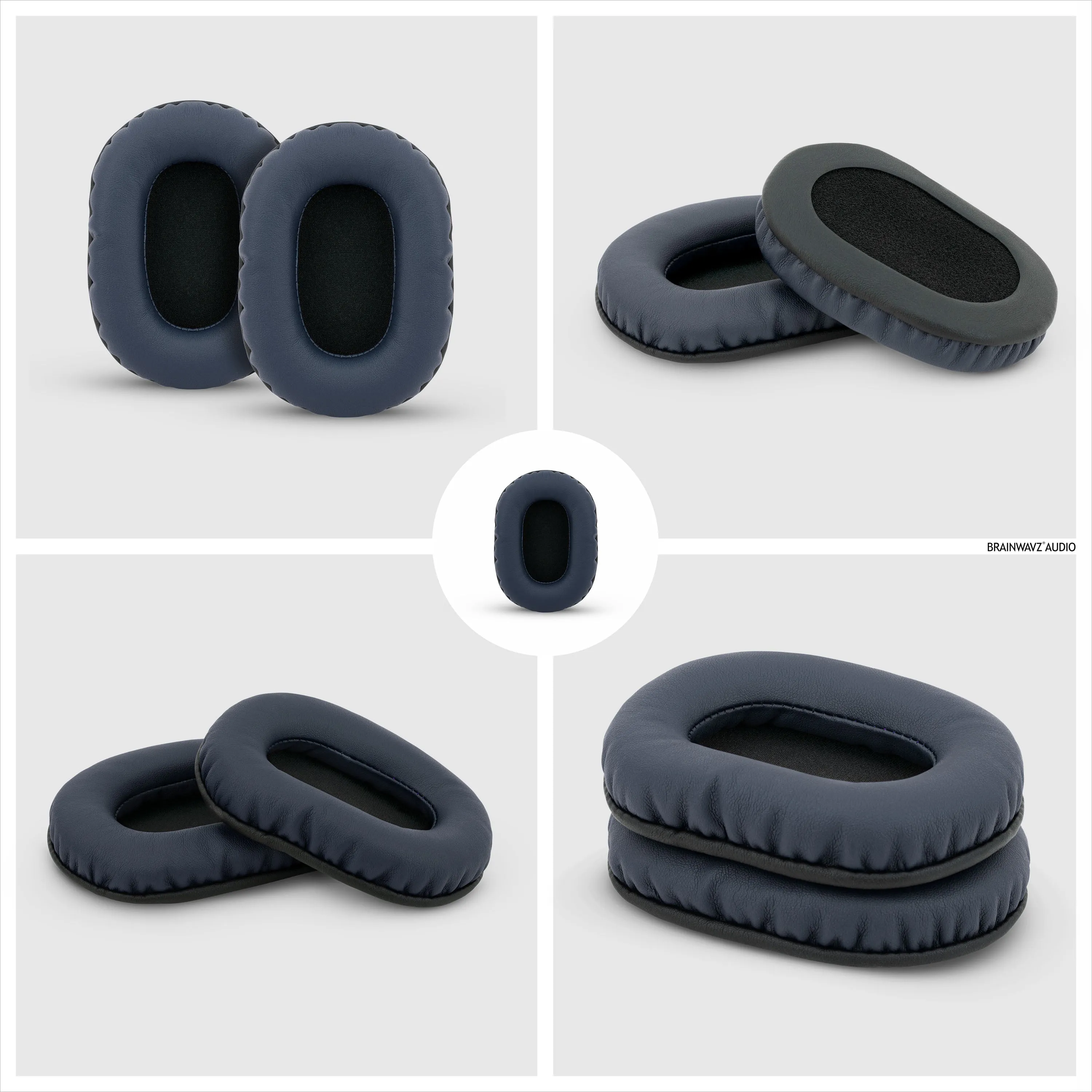 SONY MDR-7506 Replacement Premium Earpads - Also Suitable for V6, CD900ST Headphones (PU)