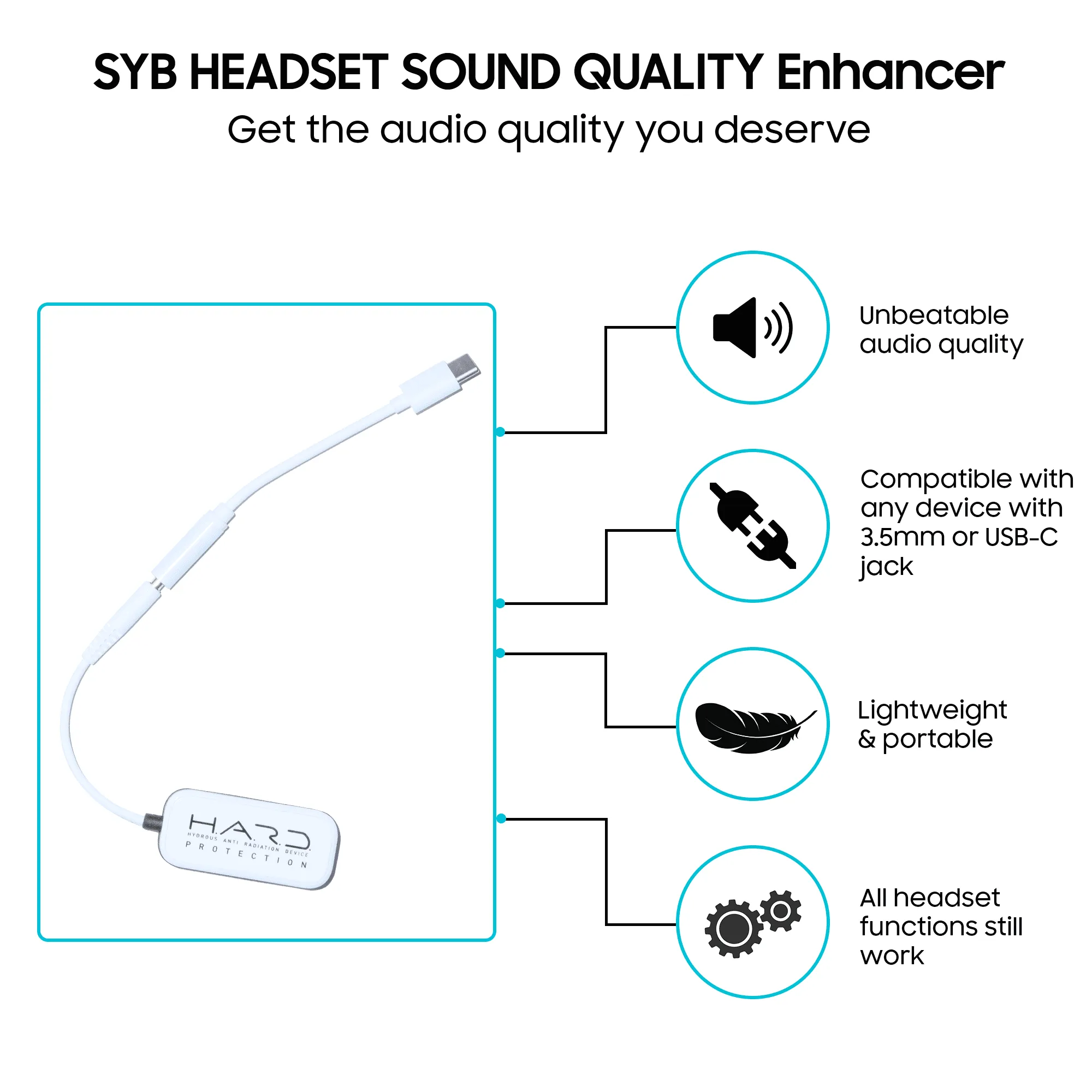 SYB H.A.R.D. - Headset Anti-Radiation Device