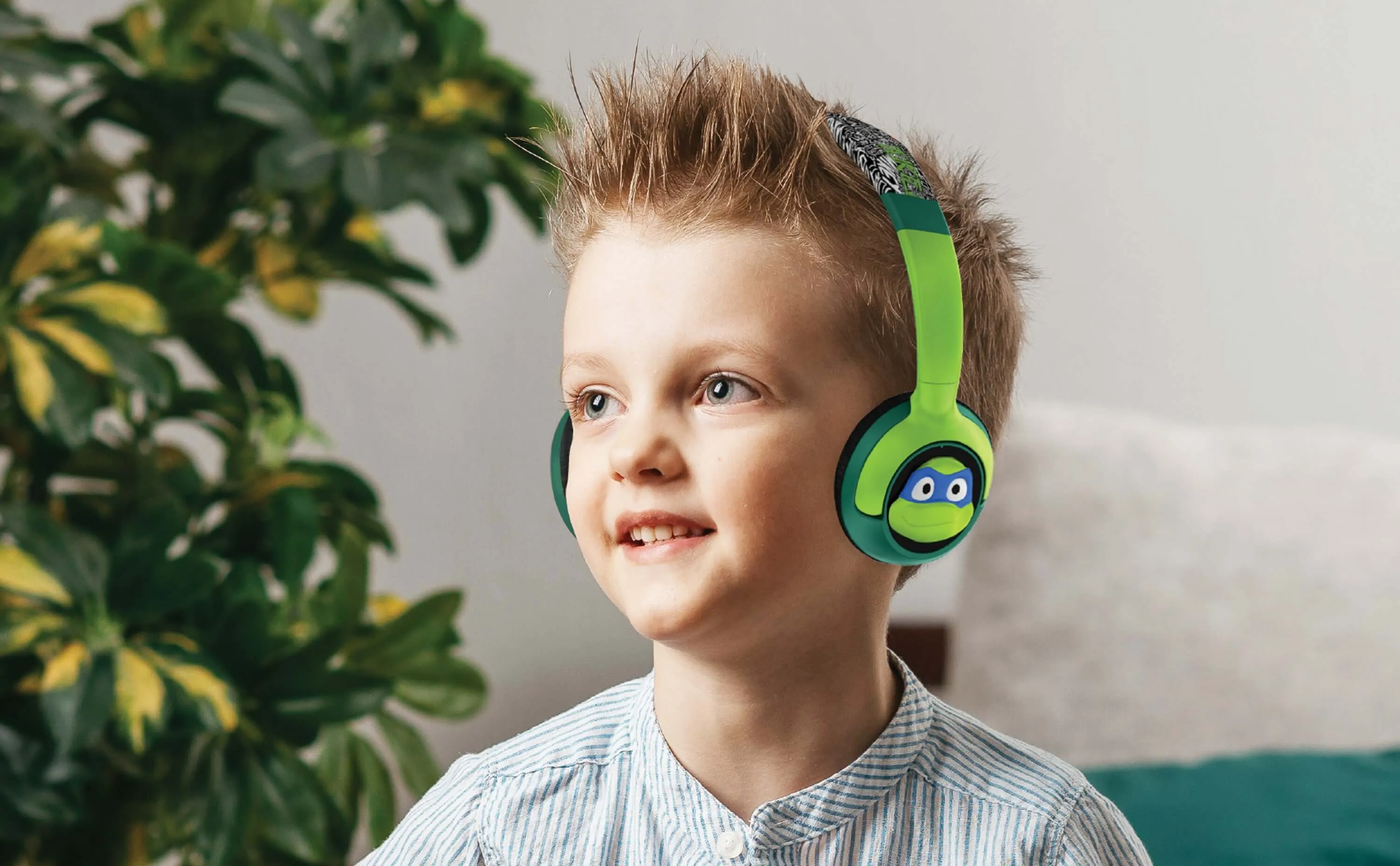 Teenage Mutant Ninja Turtles Bluetooth Headphones for Kids