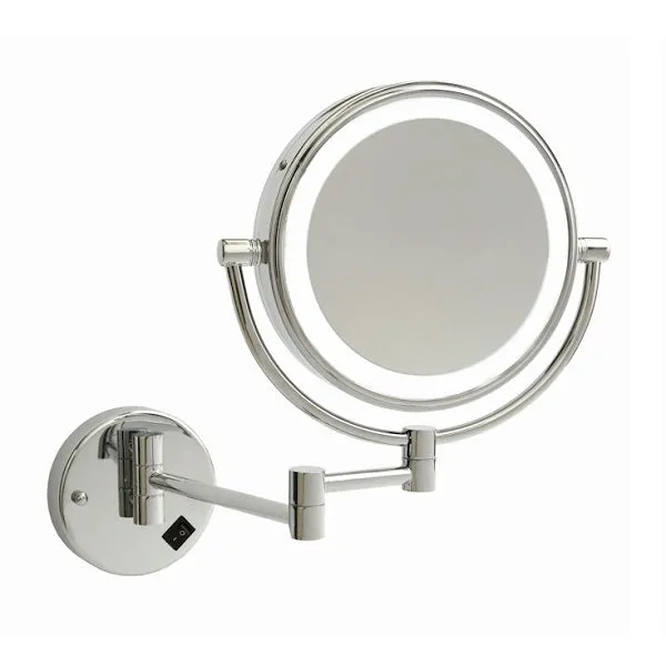 Thermogroup Ablaze Lit Magnifying Mirror 1x & 8x Mag - Chrome