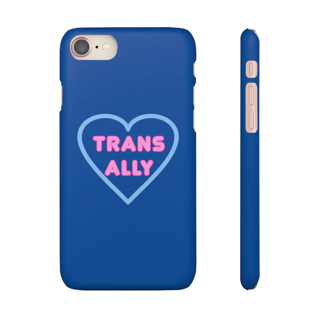 Trans Ally Heart Phone Case for Apple & Samsung