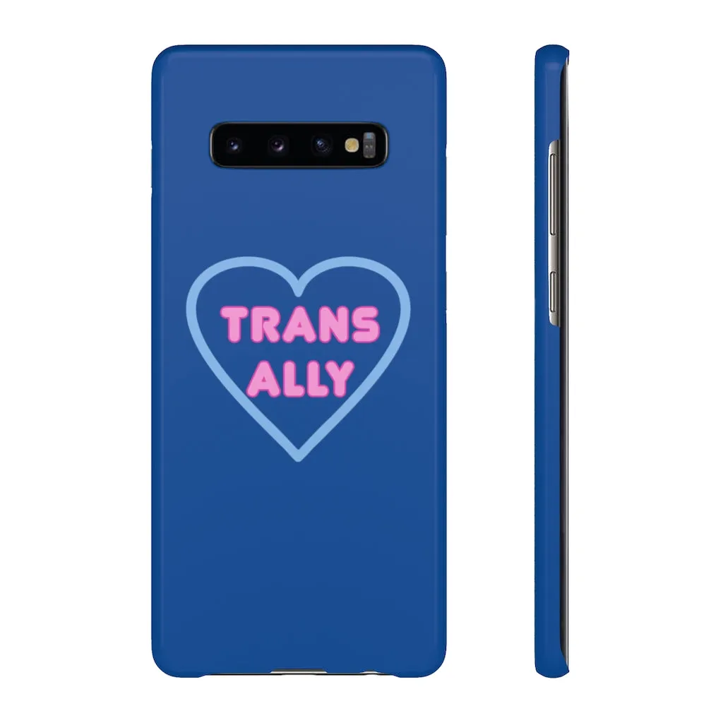 Trans Ally Heart Phone Case for Apple & Samsung