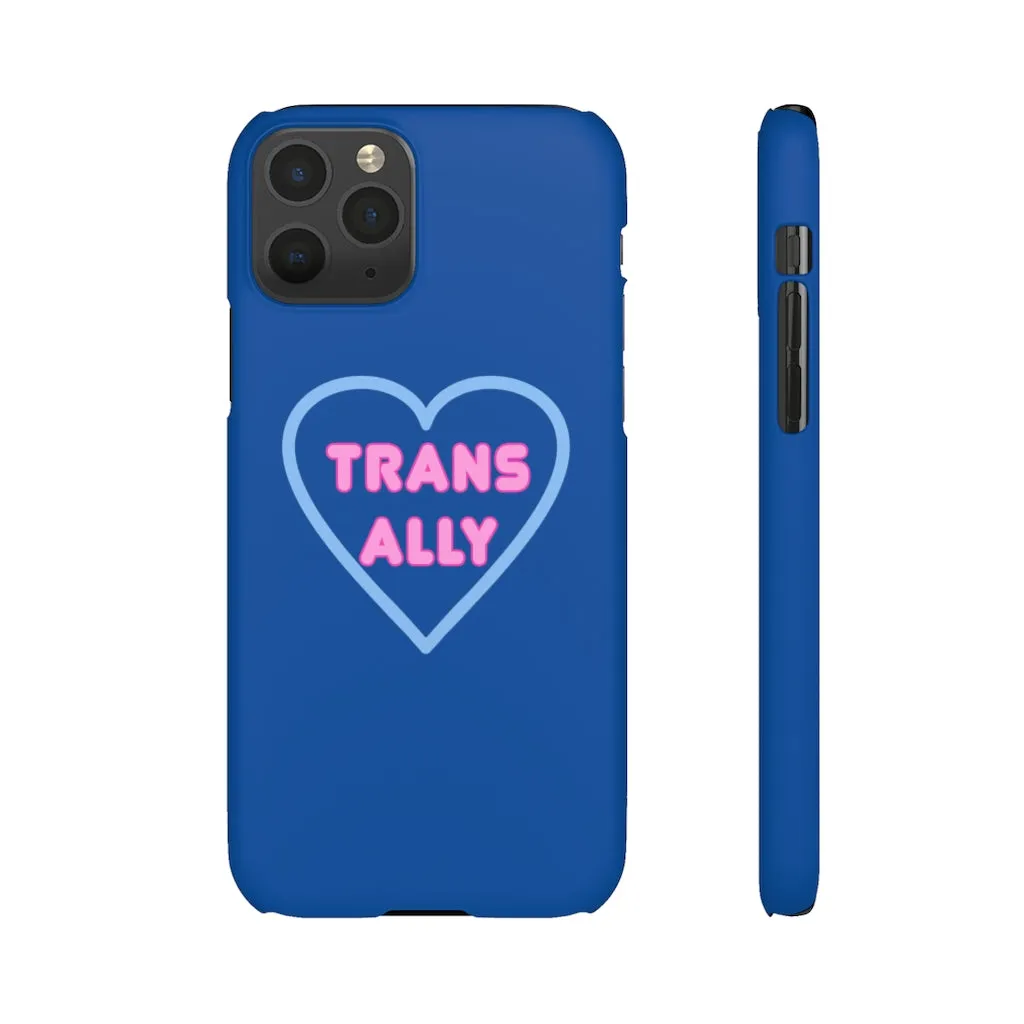 Trans Ally Heart Phone Case for Apple & Samsung