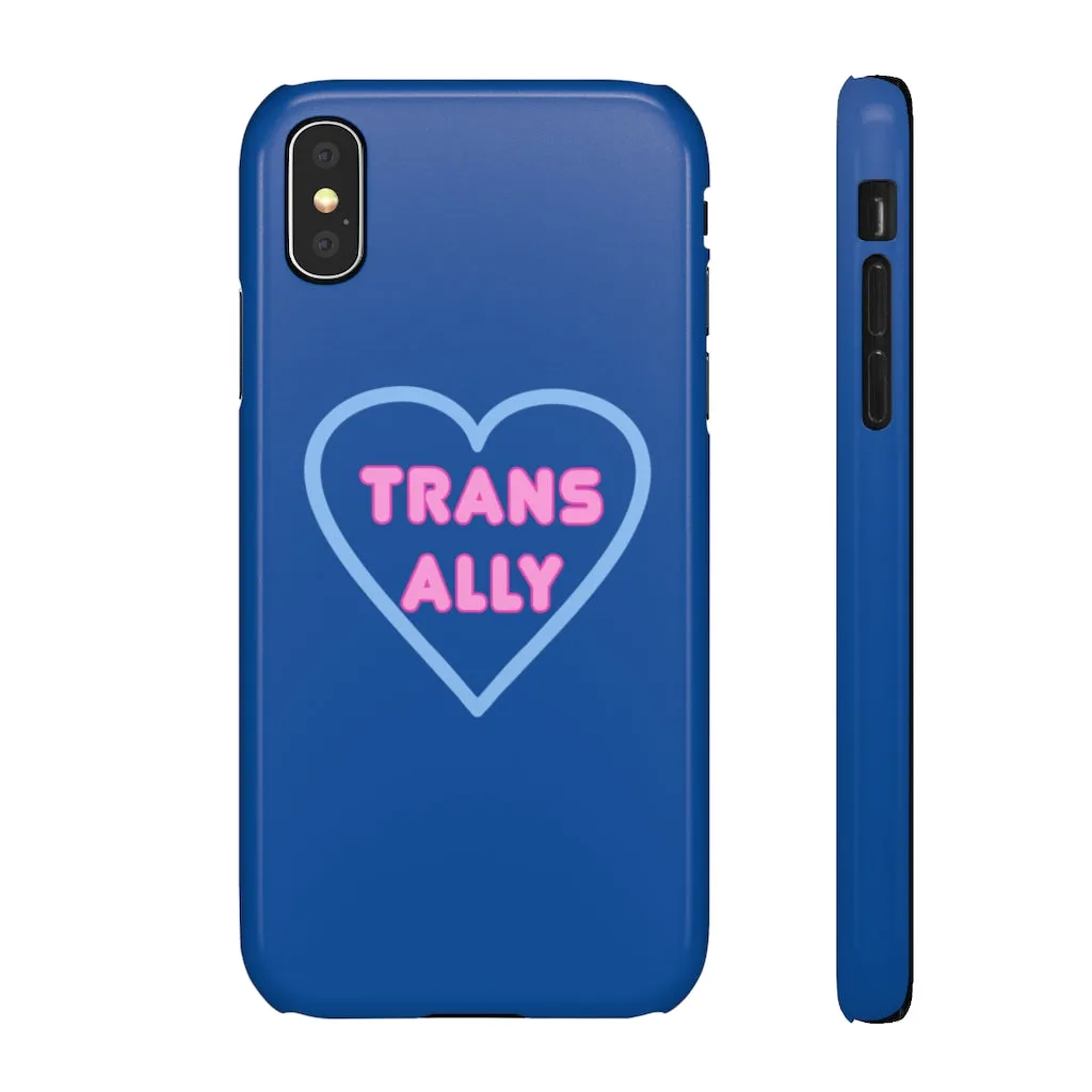 Trans Ally Heart Phone Case for Apple & Samsung