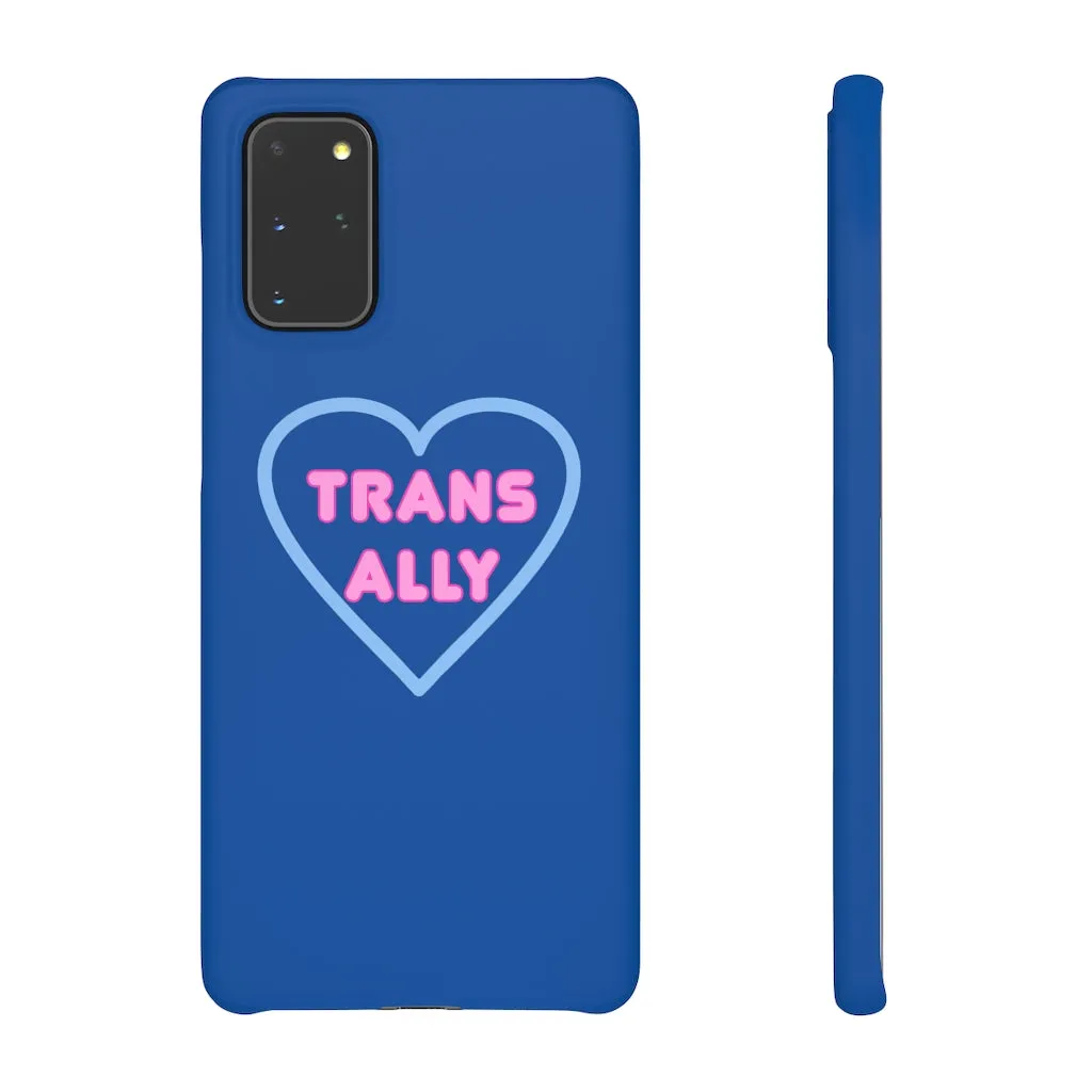 Trans Ally Heart Phone Case for Apple & Samsung