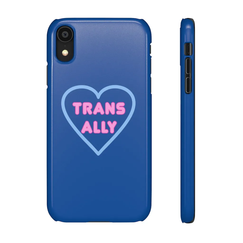 Trans Ally Heart Phone Case for Apple & Samsung