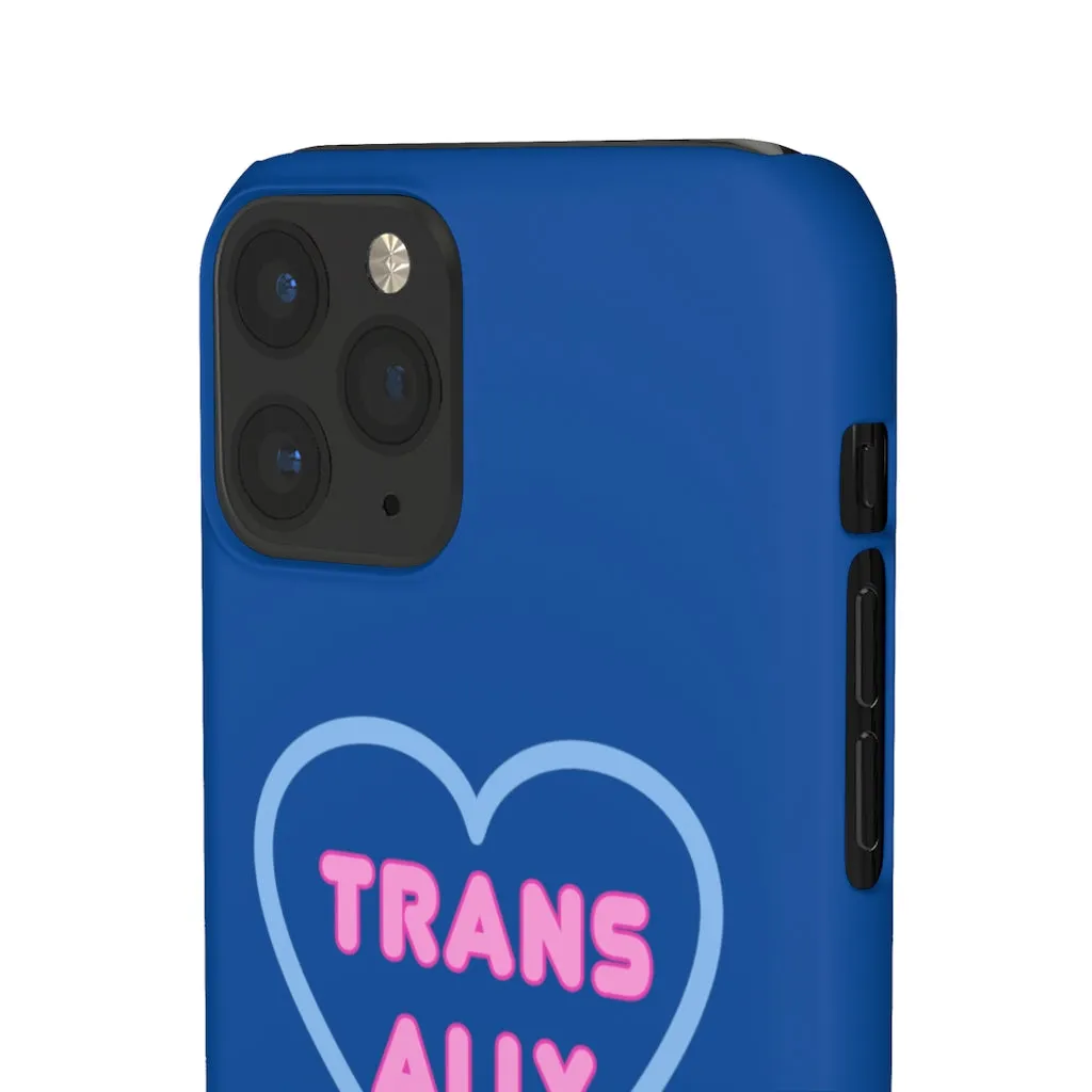 Trans Ally Heart Phone Case for Apple & Samsung