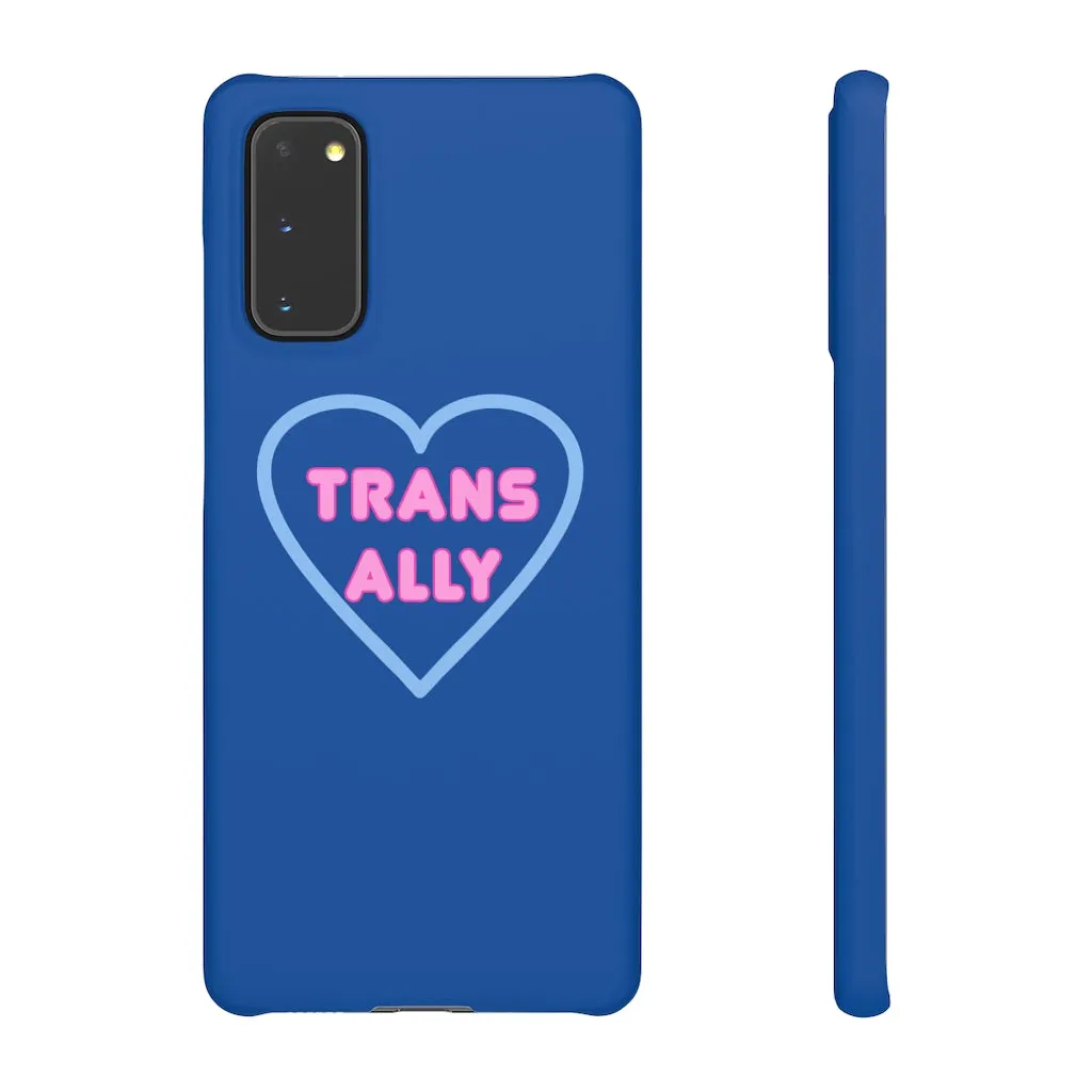 Trans Ally Heart Phone Case for Apple & Samsung