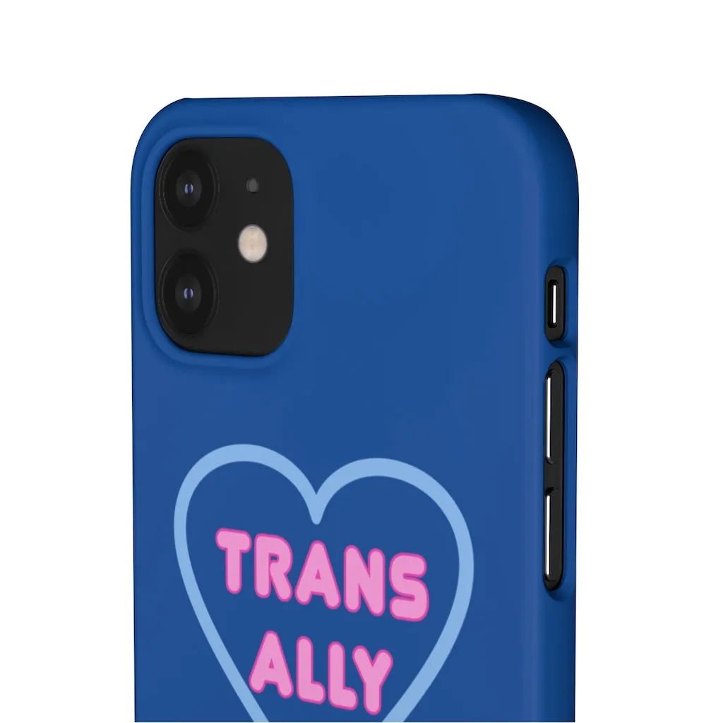 Trans Ally Heart Phone Case for Apple & Samsung