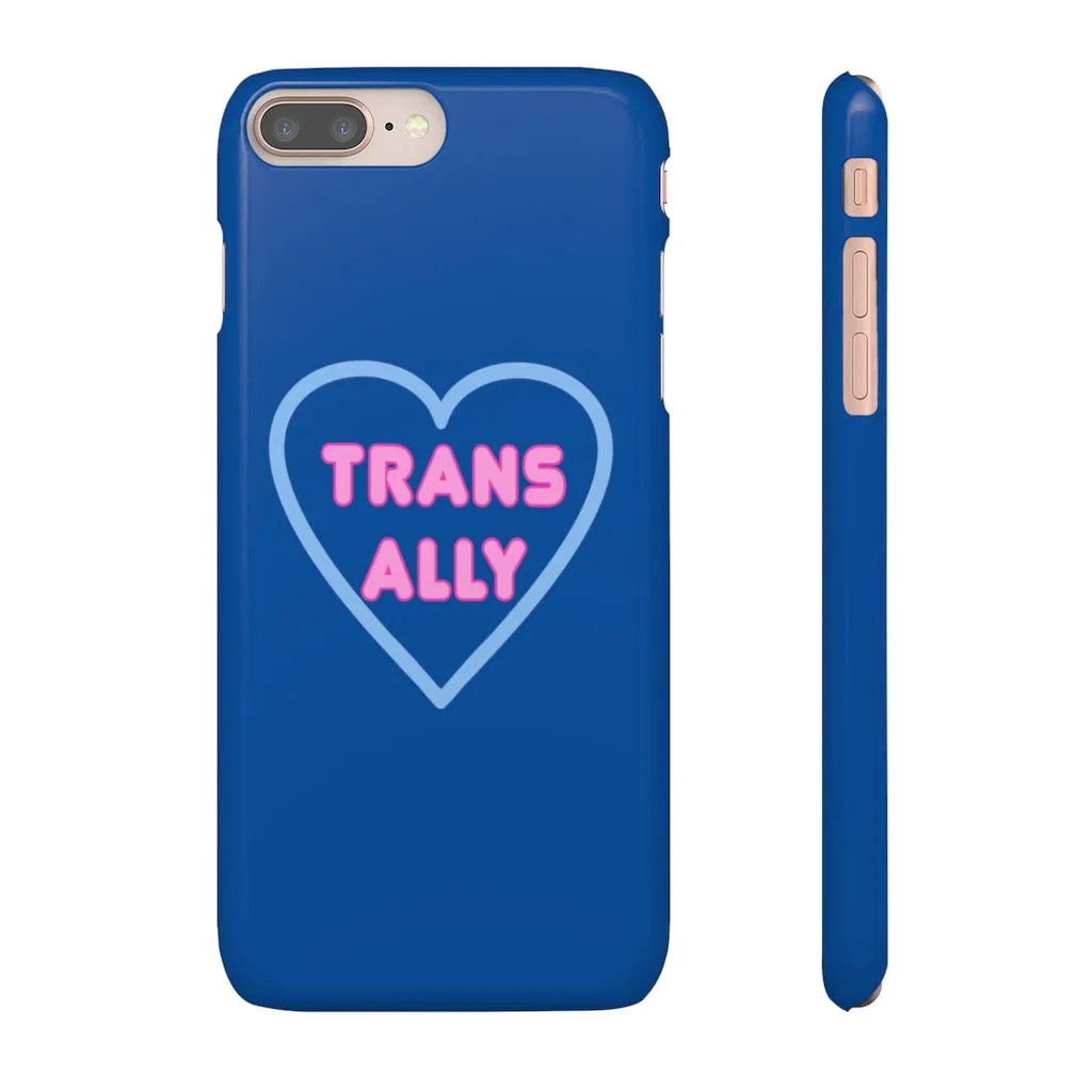 Trans Ally Heart Phone Case for Apple & Samsung