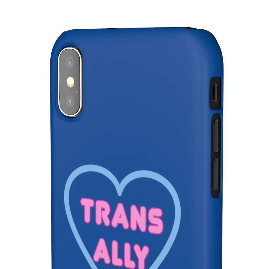 Trans Ally Heart Phone Case for Apple & Samsung