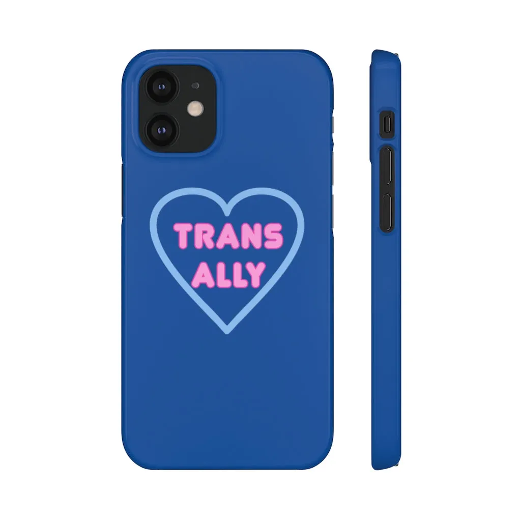 Trans Ally Heart Phone Case for Apple & Samsung