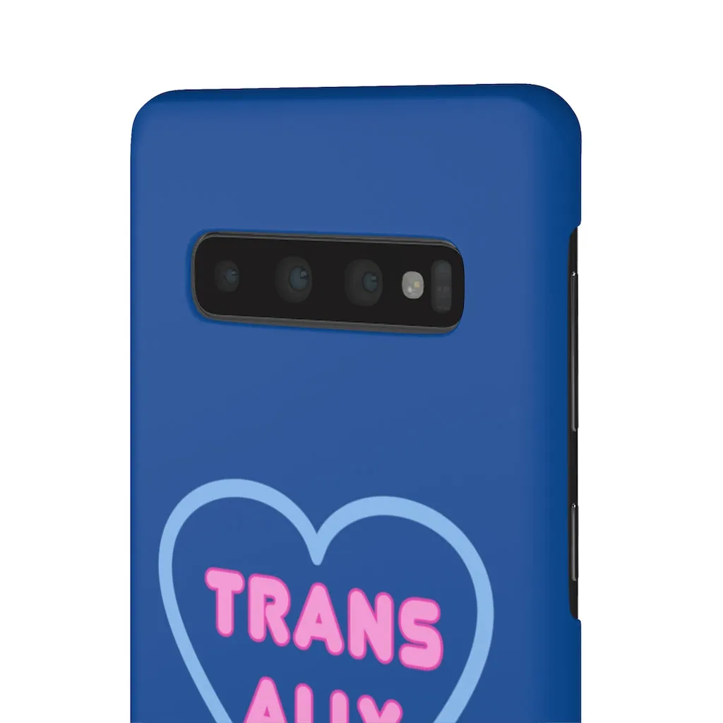 Trans Ally Heart Phone Case for Apple & Samsung