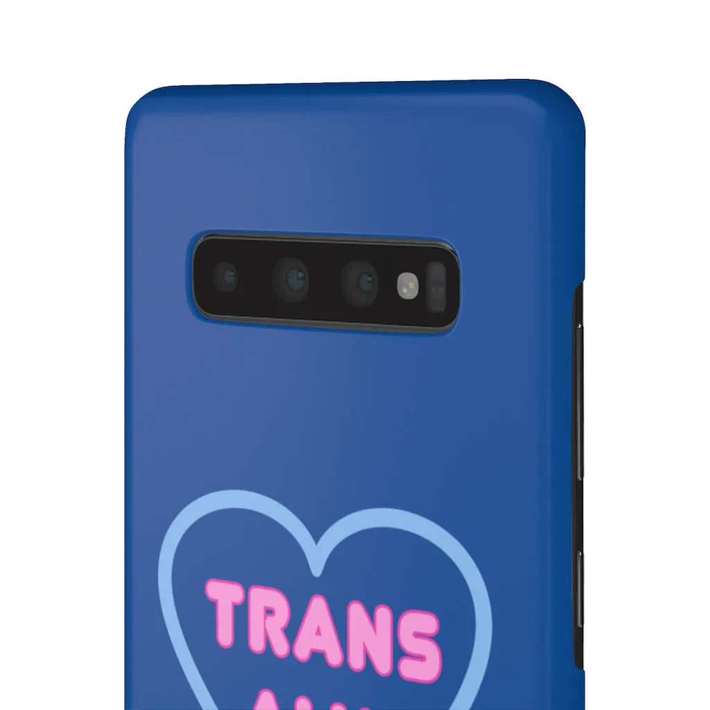 Trans Ally Heart Phone Case for Apple & Samsung