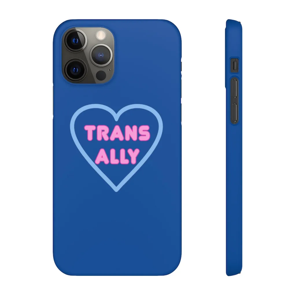 Trans Ally Heart Phone Case for Apple & Samsung