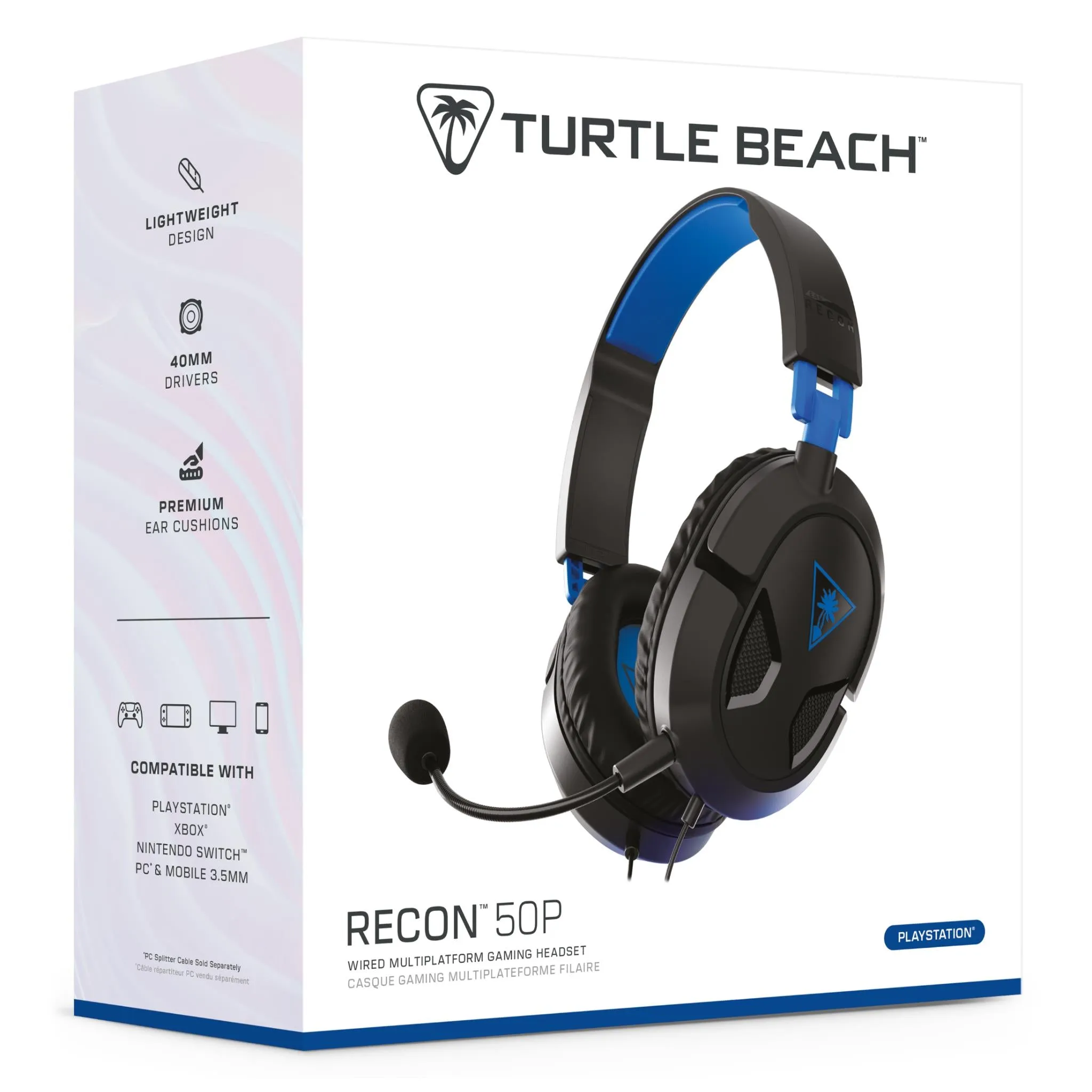 Turtle Beach Ear Force Recon 50P Stereo Gaming Headset for PlayStation