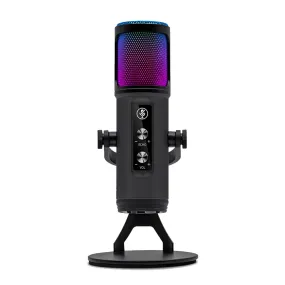 USB Studio Microphone with RGB Light Live Microphone Dynamic for Gaming and Social Recording Streaming