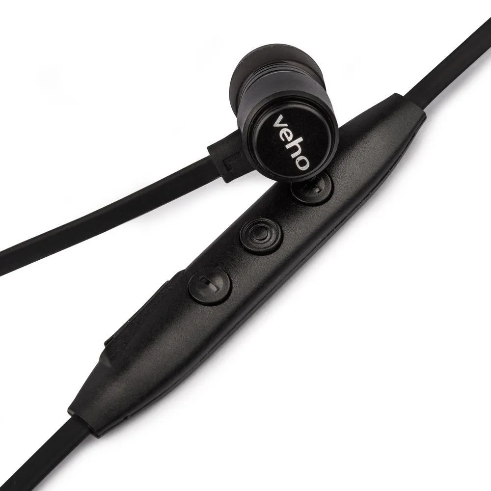 Veho ZB-2 In-Ear Premium Bluetooth Headphones Black