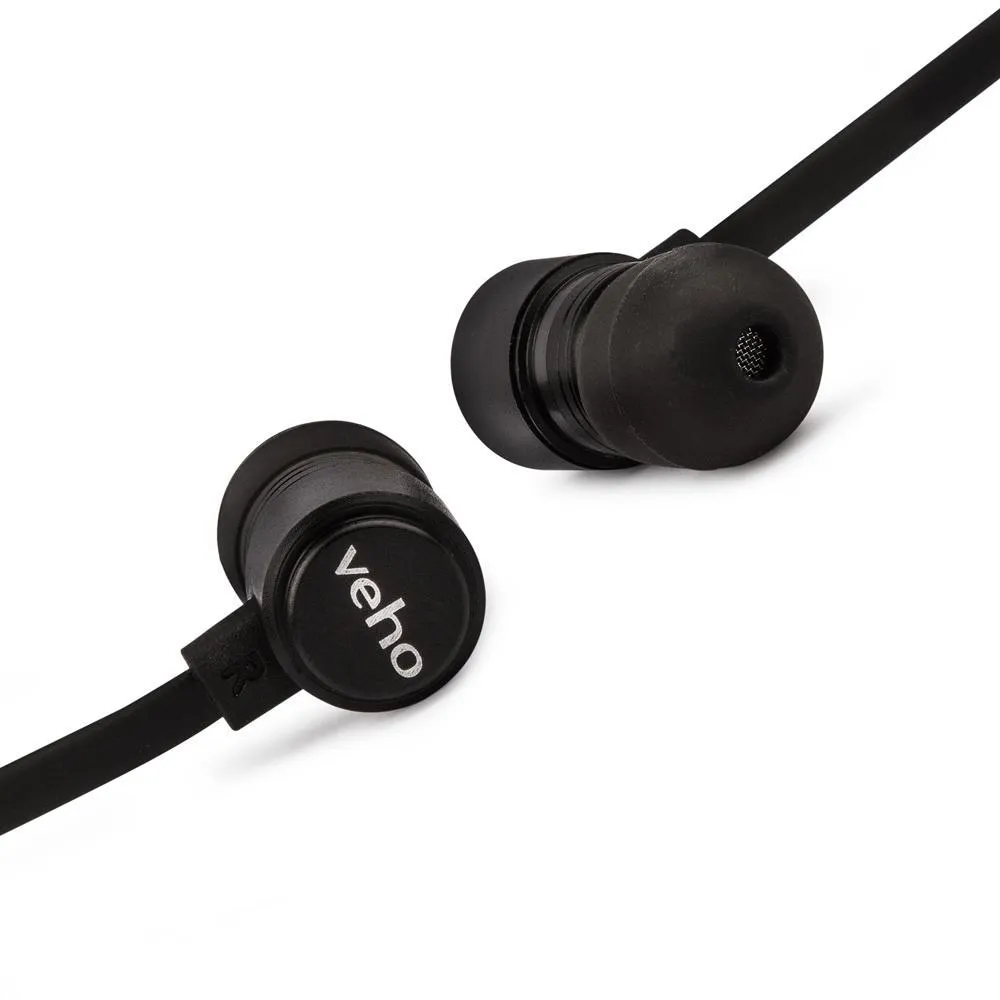 Veho ZB-2 In-Ear Premium Bluetooth Headphones Black