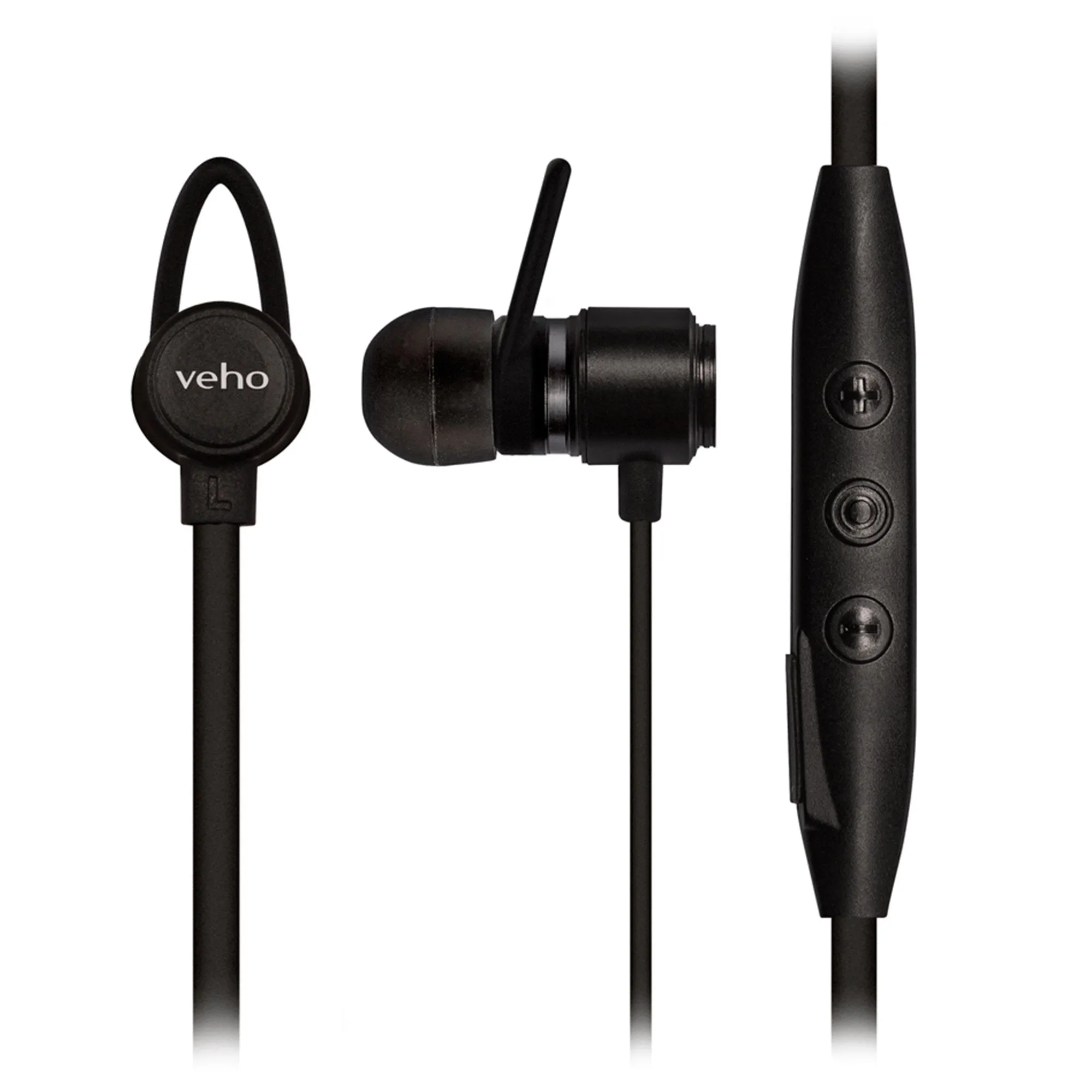 Veho ZB-2 In-Ear Premium Bluetooth Headphones Black